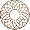 Ekena Millwork Cannes Wood Fretwork Pierced Ceiling Medallion, Walnut, 36"OD x 12 1/4"ID x 3/8"T CMWP36X36X0375CNWA - alternate 1